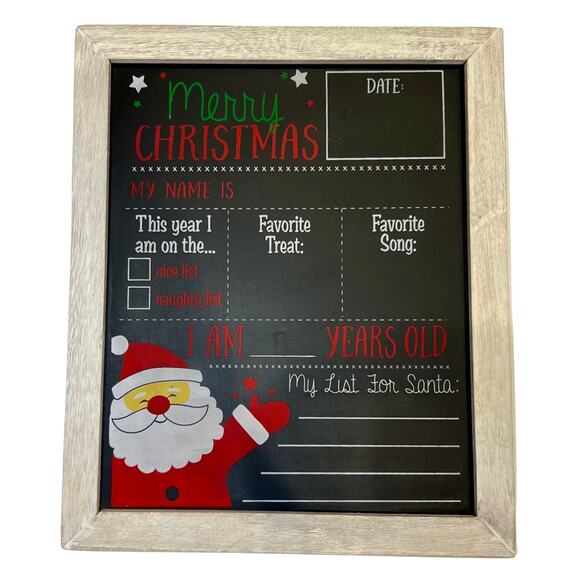 Double Sided Memory Chalkboard - Picture 2 of 3